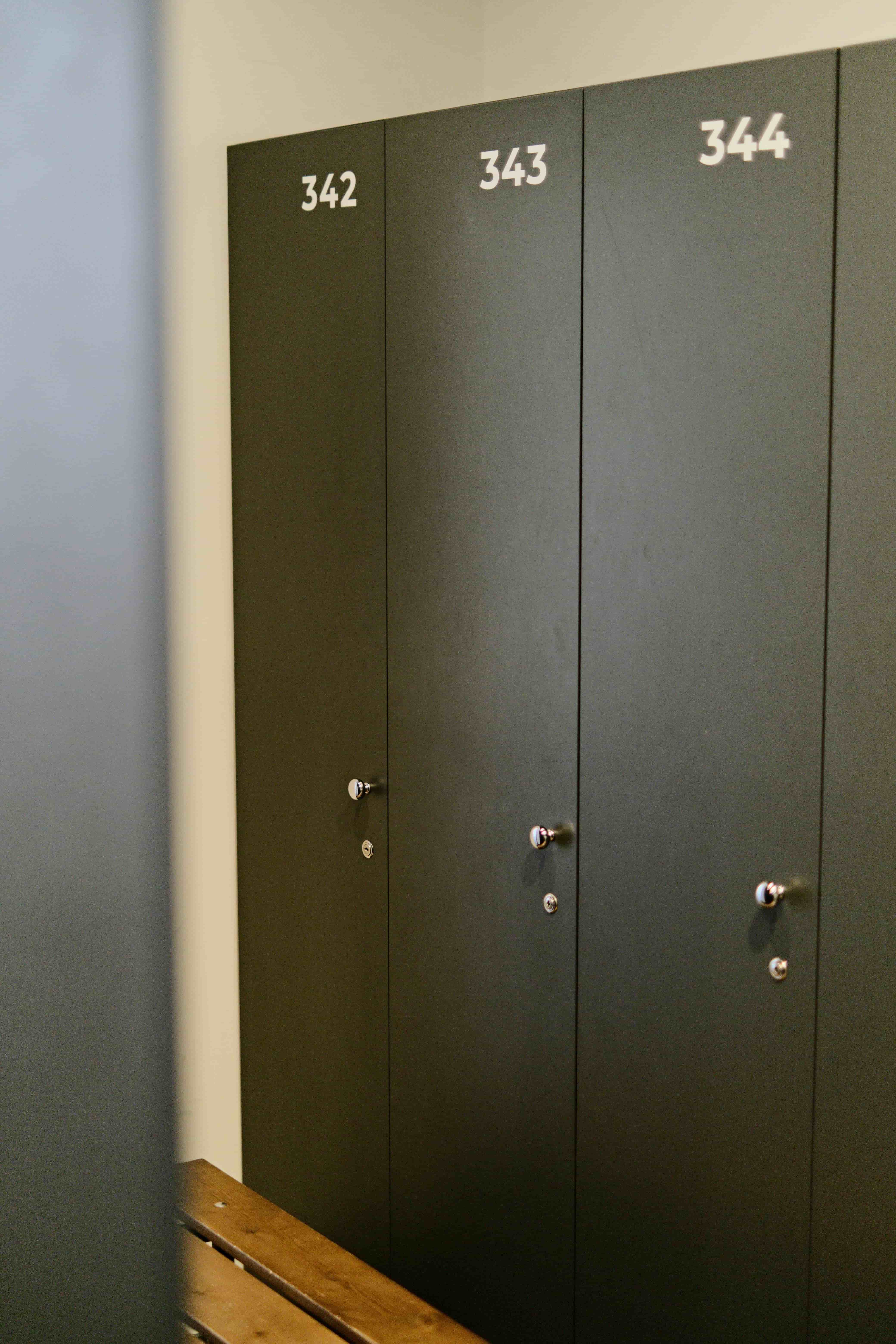 Wellness changing room